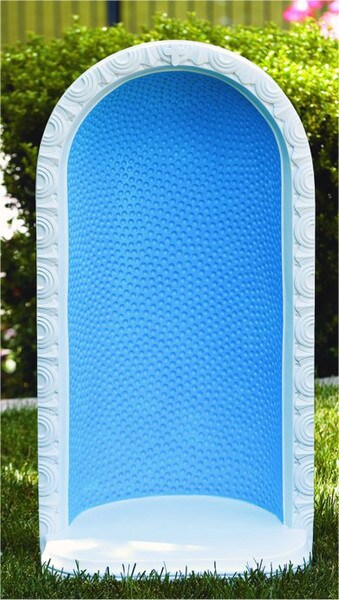 Classical Round Embossed Dot Grotto Hand Painted